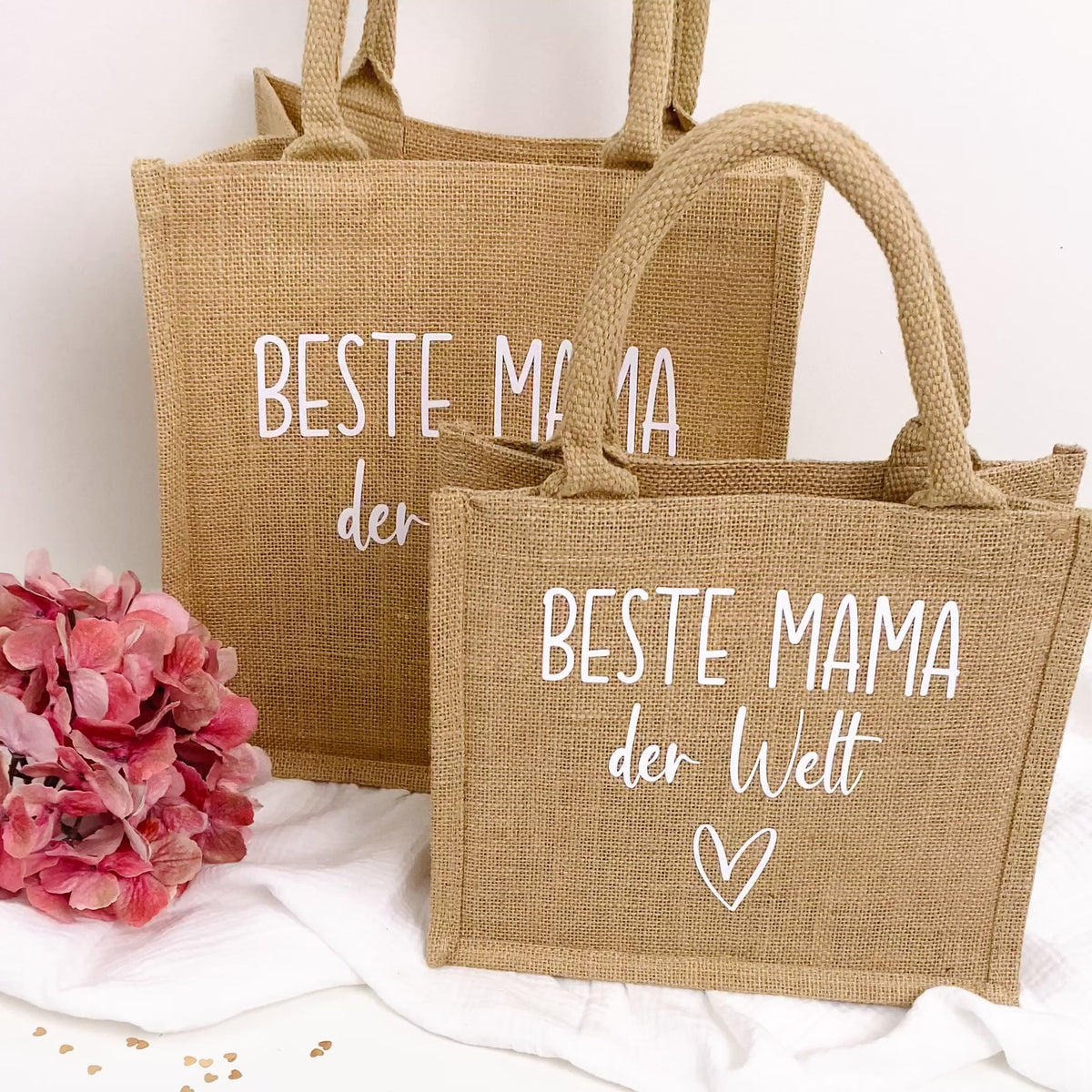 Tasche Beste Mama der Welt Jute