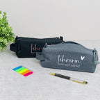 Federmäppchen Lehrerin mit Herz