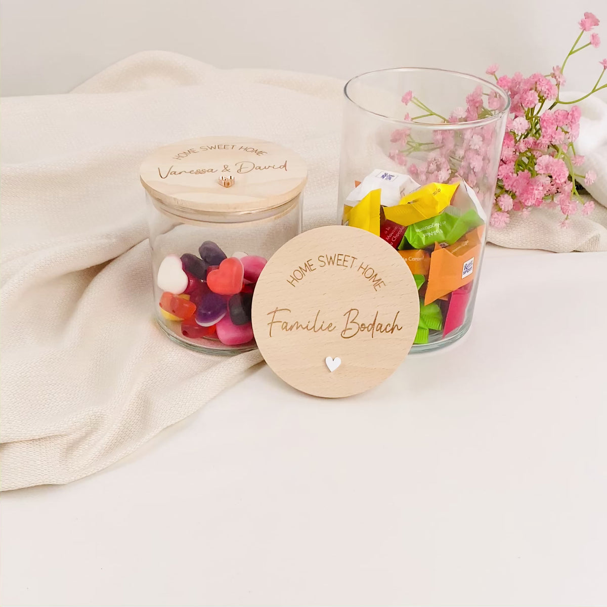 Geschenkglas Home Sweet Home