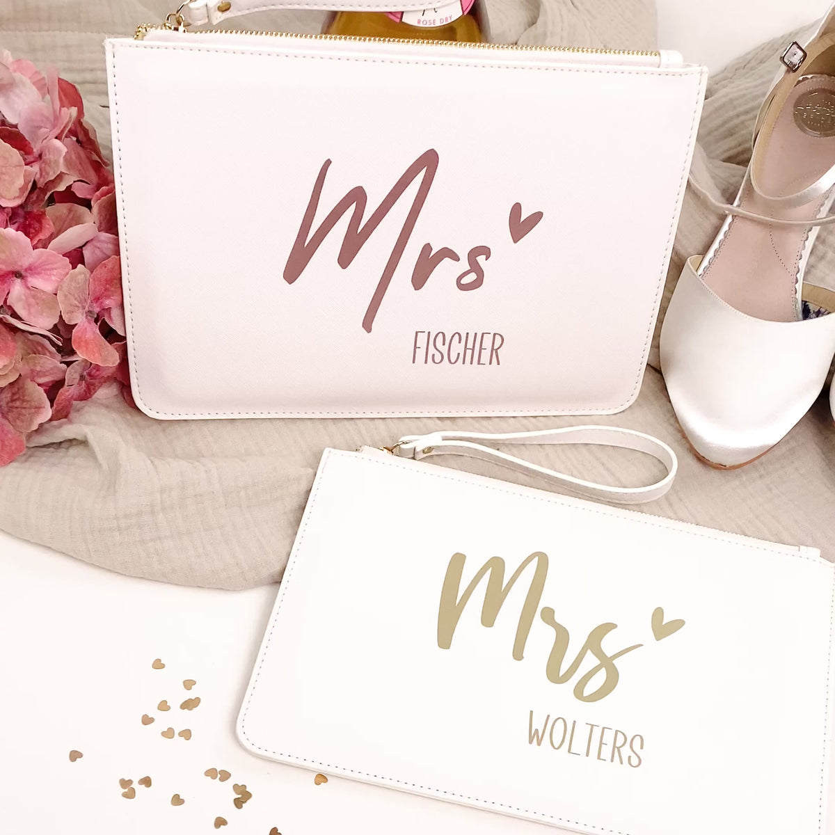 Clutch Hochzeit Mrs