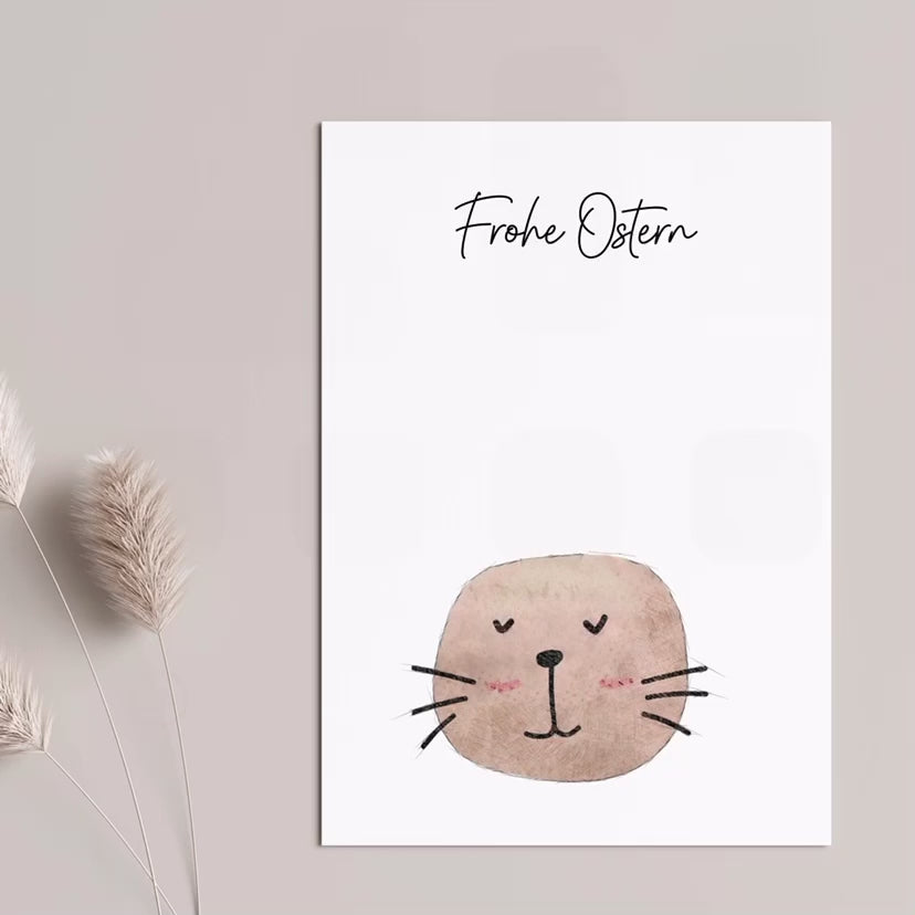 Fußabdruck Osterhase