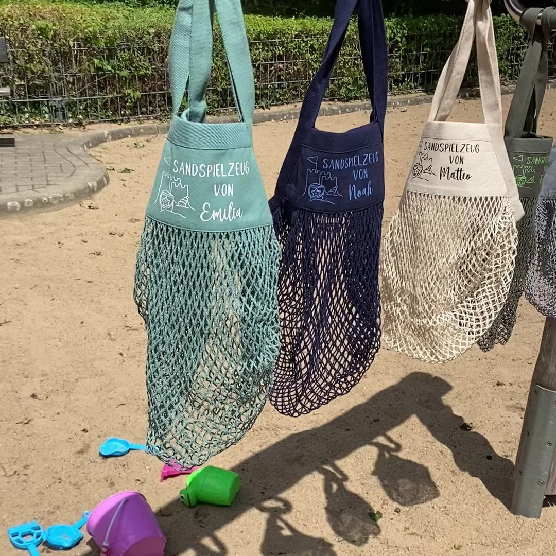 Netztasche Sandspielzeug