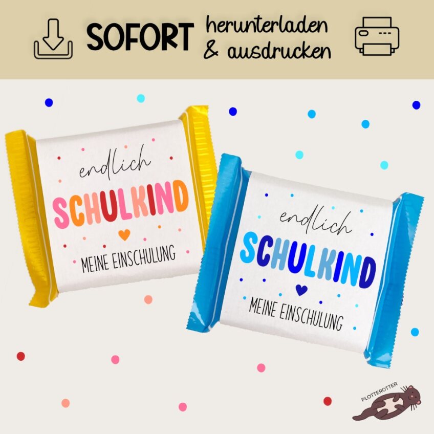 Gastgeschenk Einschulung