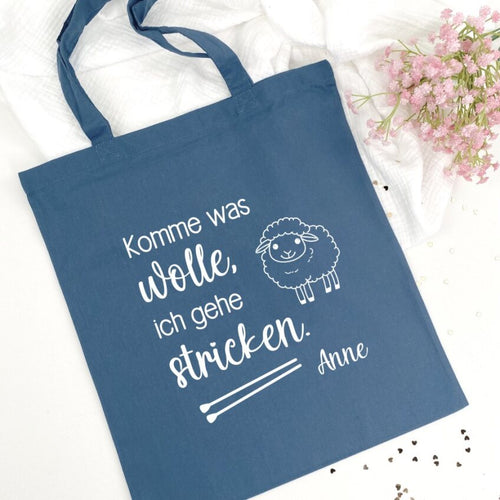 Beutel Stricktasche
