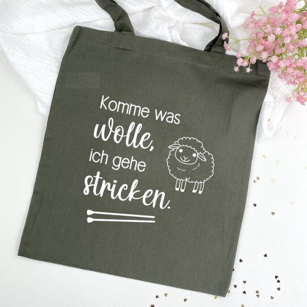 Beutel Stricktasche