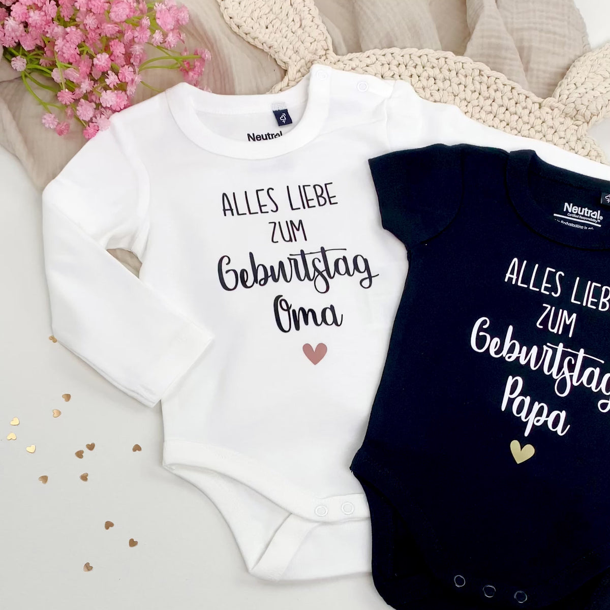 Babybody Geburtstag