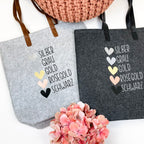 Filztasche Oma / Opa / Mama mit Namen