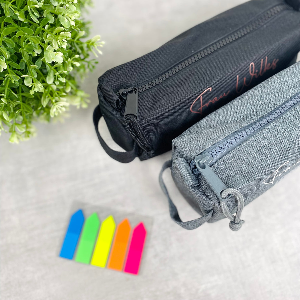 Federmäppchen Lehrerin mit Herz personalisiert