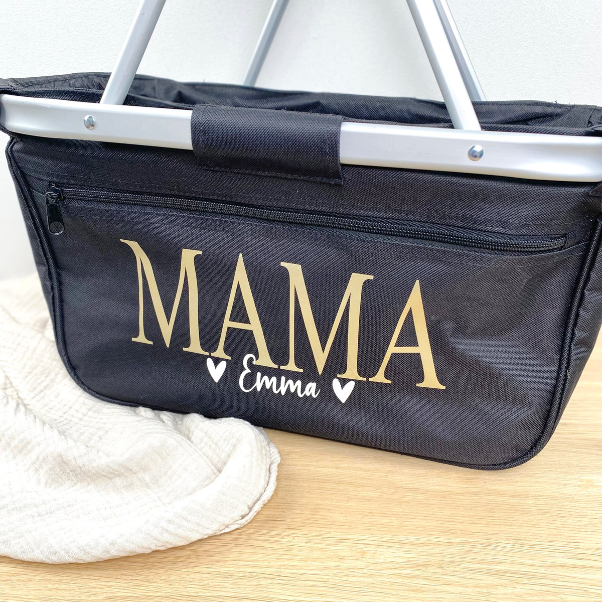 Einkaufskorb Oma / Mama mit Kindernamen