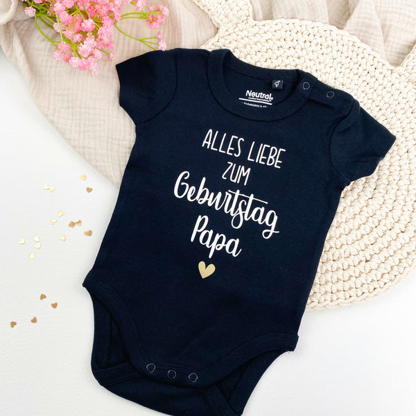 Babybody Geburtstag Papa / Oma / Opa