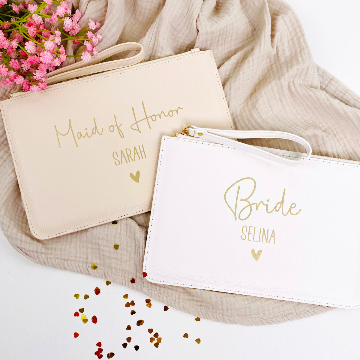 Clutch Hochzeit Braut, Trauzeugin